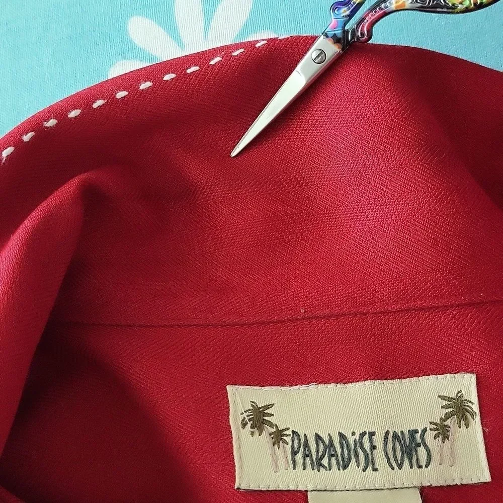 Paradise Cove 100% Silk Shirt
